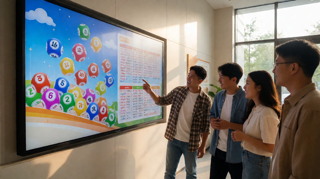 彩票开奖信息与开奖结果展示页面